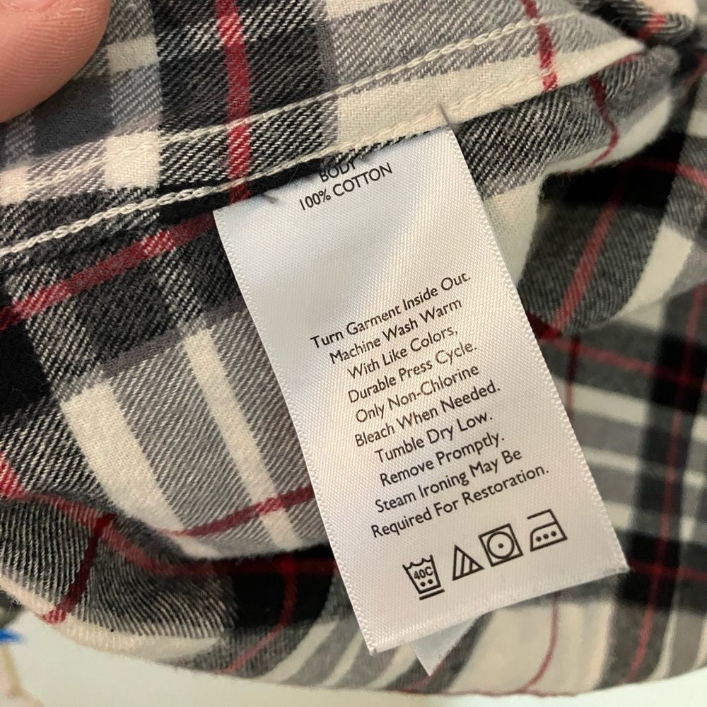 Eddie Bauer, flannel shirt, heavyweight, excellent condition, size TXL - Picture 3 of 5